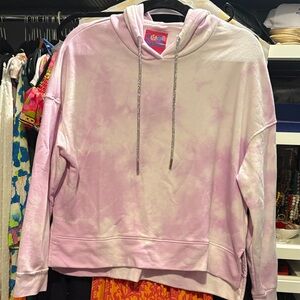 ROMI BASHA Tie-Dye Hoodie, one size fits most